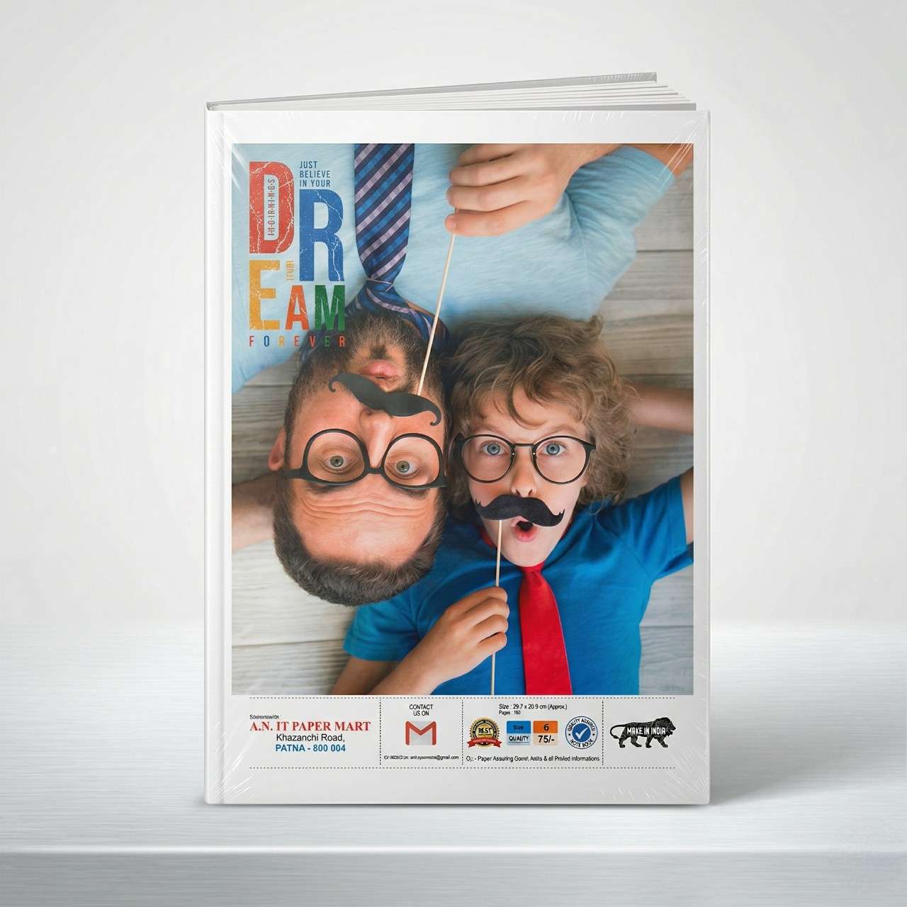 Amul Classmate Style Notebook Pack of 6 (Premium School Notebooks)