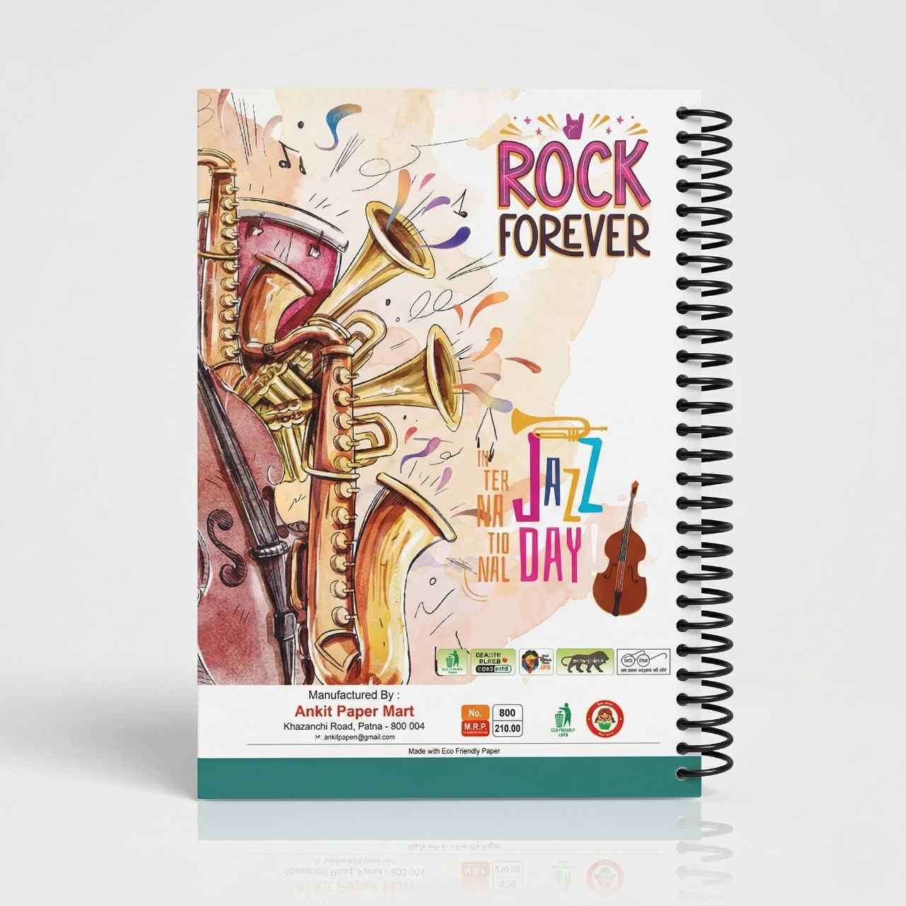 Amul Spiral Notebook Pack of 3 (Premium Design)