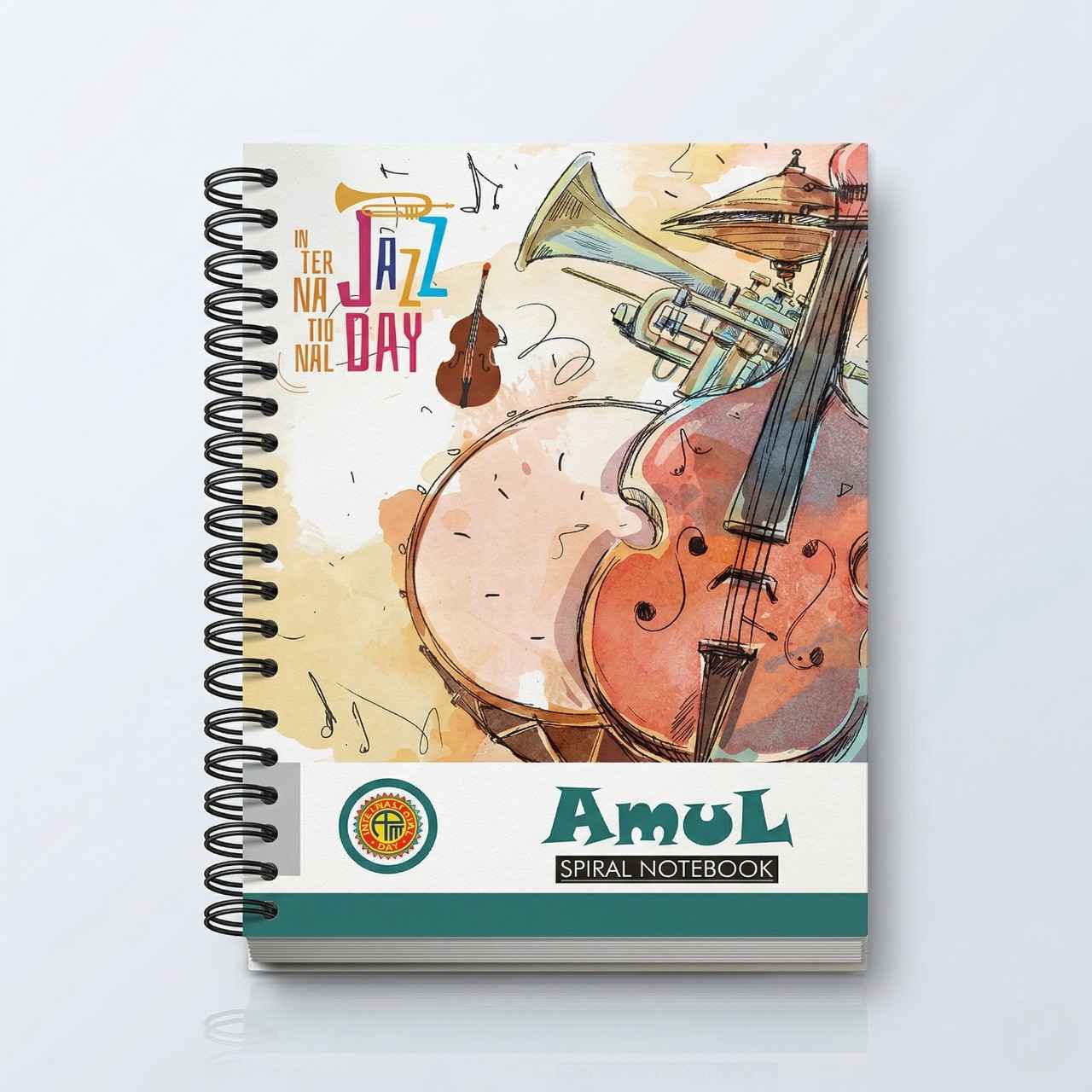 Amul Spiral Notebook Pack of 3 (Premium Design)